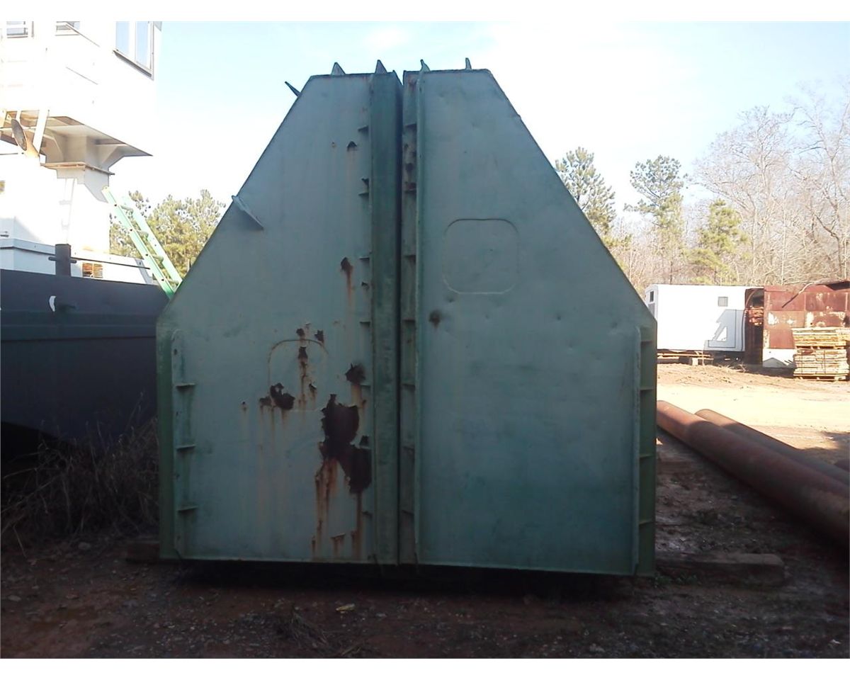 (2) 10X20 RAKE-IN BARGES (LOCATED AT THE UPPER END OF THE PROPERTY NEXT ...