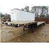 Image 1 : 2004 UTILITY FS20DHA T/A STEP DECK, S/N 1UYFS24814A338301, ALUM & WOOD FLOOR, RATCHET STRAPS, AIR RI