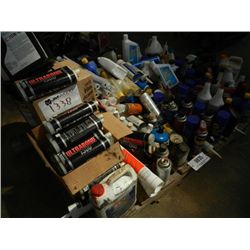 OIL, MISC LUBES, PAINT