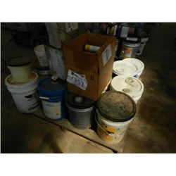 GREASE, HYDRAULIC OIL, MOTOR OIL