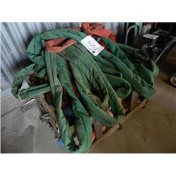 1 BOX MISC ROUND SLING STRAPS