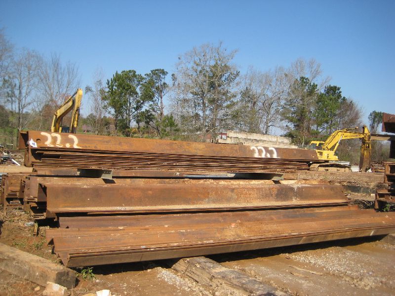 34 PAIRS PZ27 SHEET PILING APPROXIMATELY 20'24' LENGTHS
