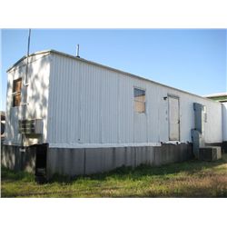 10'X45' OFFICE TRAILER, W/A/C, 2 FULL BATHS, 2 SEATING AREAS