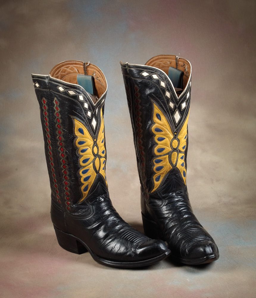 butterfly cowboy boots