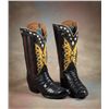 Image 1 : Butterfly Cowboy Boots