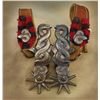 Image 2 : Mexican Inlaid Snake Spurs