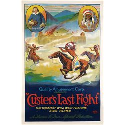 Pair of Custer's Last Fight Posters