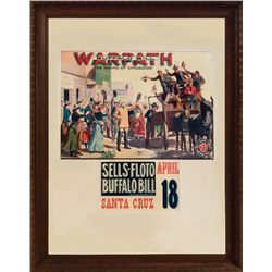 Buffalo Bill Sells-Floto Poster