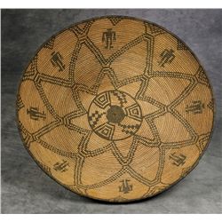 Apache Pictorial Basketry Tray