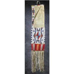 Sioux Beaded & Quilled Pipe Bag