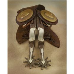 Kelly Bros Scroll Pattern Spurs
