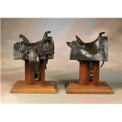 2 Fred Fellows Saddle Bronzes