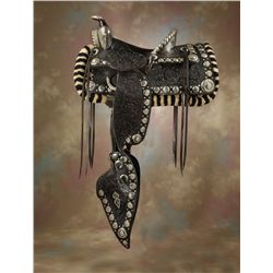 Chas Castillo, Long Beach, Calif Parade Saddle, Vest & Cuffs"