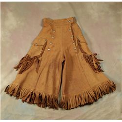 Ladies Deerskin Riding Skirt