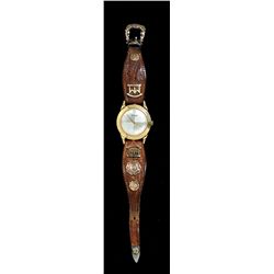 Montie Montana Bohlin Watchband & Gold Watch