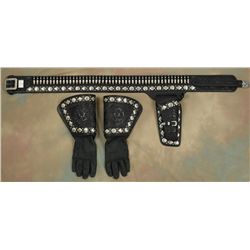 Bohlin Leggett Model Gunbelt & Gauntlets