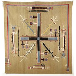 Navajo Sand Painting Rug