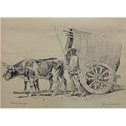 Frederic Remington Pen & Ink