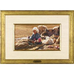 Two Ray Swanson Paintings
