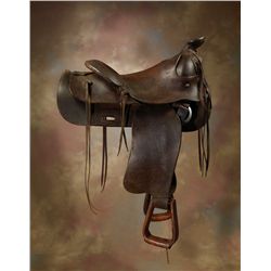 John Wayne's The Shootist Movie Saddle