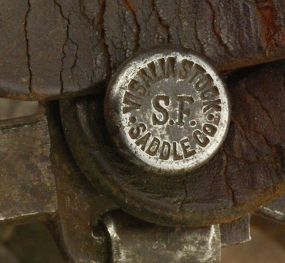 Visalia, San Francisco makermarked California Spurs with engraving by