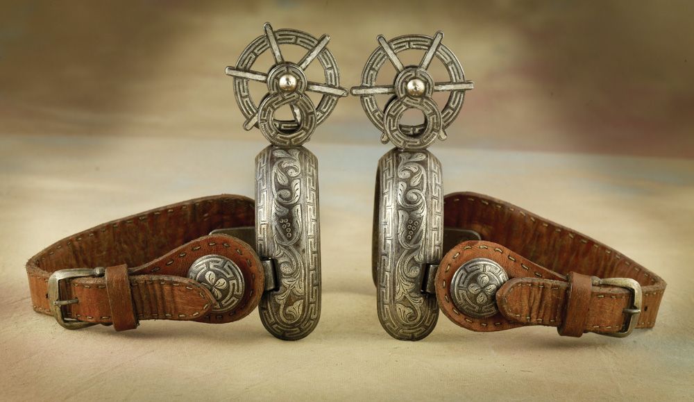 Mexican Spurs with Chinaco Rowels