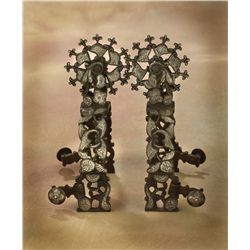 Marvelous 1850s Mexican Spurs