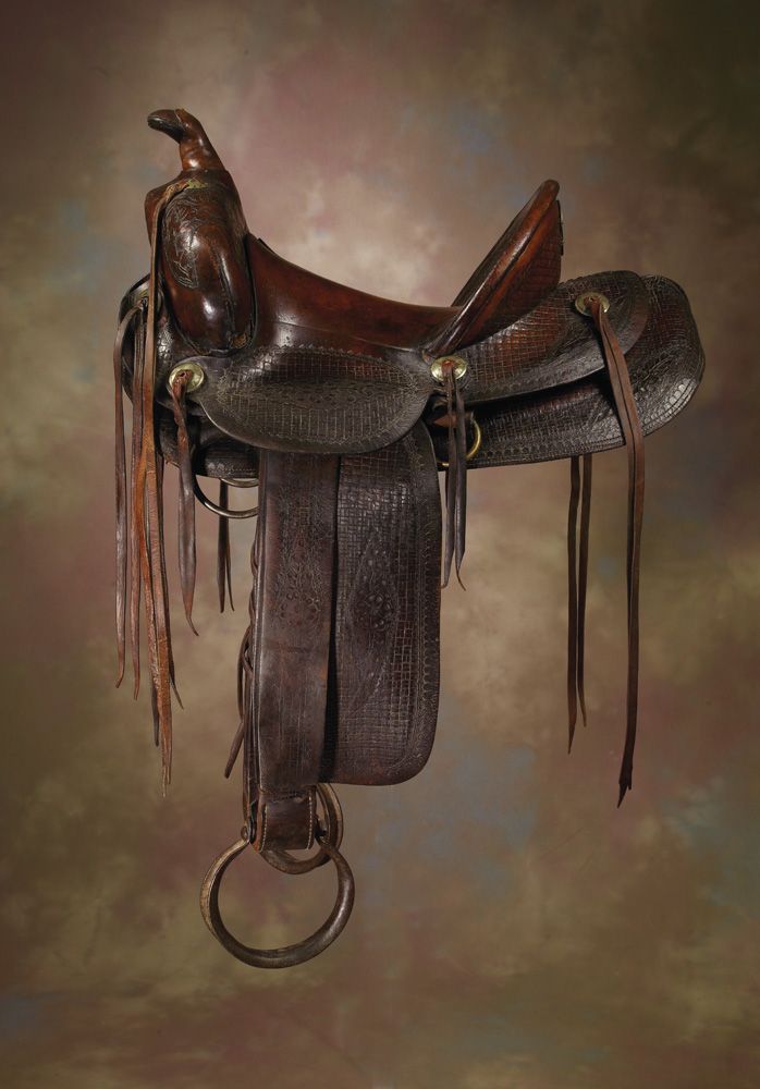 Historic Hamley Saddle with Bohlin History