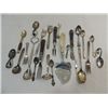 Image 1 : LOT 24 VINTAGE ASSORTED FLATWARE: FEW SILVER PLATE