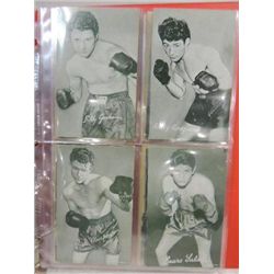 LOT 24 VINTAGE SPORTS & MOVIE CARDS: (10) BOXING