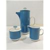 Image 1 : MODERN STYLE CERAMIC AQUARIUS SANGO COFFEE POT,