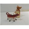 Image 1 : LOT 2 COW CREAM POURERS, CERAMIC & PLASTIC.