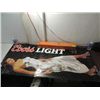 Image 1 : LOT 5 BREWERIANA COORS LIGHT PROMOTIONAL POSTERS