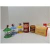 Image 1 : LOT 6 ASSORTED COIN BANKS: PRESS METAL CASE & DR