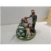 Image 2 : EMMETT KELLY JR HOBO CLOWN PORCELAIN HOMEFIRES ARE