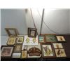 Image 1 : LOT 18 ASSORTED FRAMED VINTAGE PHOTOS & PRINTS