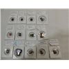 Image 1 : LOT 13 (7) TIGER EYE AGATE, BLACK ONYX, CUT STONES