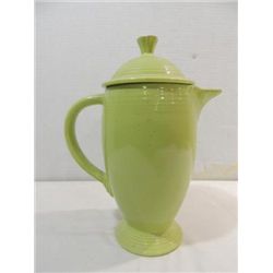 VINTAGE FIESTAWARE CHARTREUSE COFFEE POT