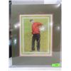 Image 1 : 16X20 MATTED TIGER WOODS ARTIST PROOF SIGNED &