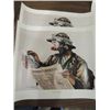 Image 2 : LOT 6 EMMET KELLY JR HOBO CLOWN POSTERS AUTOGRAPH