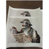Image 2 : LOT 4 EMMET KELLY JR HOBO CLOWN POSTERS AUTOGRAPH