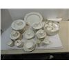 Image 1 : 64 PCS VINTAGE MIKASA NARUMI BONE CHINA DINNER SET