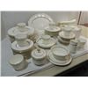 Image 2 : 64 PCS VINTAGE MIKASA NARUMI BONE CHINA DINNER SET