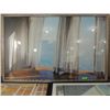 Image 2 : LOT 4 FRAMED CONTEMPORARY ART WINDOW BY THE SEA