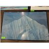 Image 3 : LOT 3 ASSORTED FRAMED POSTER ART: MOUNTAINS,