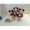 Image 1 : LOT 6+ PLUSH DISNEY MICKEY MOUSE DOLLS ASSORTED