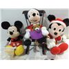 Image 2 : LOT 6+ PLUSH DISNEY MICKEY MOUSE DOLLS ASSORTED