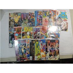 LOT 30 MARVEL COMIC BOOKS: GAMBIT, X-MEN, ROGUE,