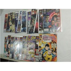 LOT 26 MARVEL & MALIBU COMIC BOOKS: (9) STAR TREK