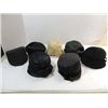 Image 1 : LOT 7 VINTAGE 1920S LADY'S FLAPPER HATS: ASSORTED